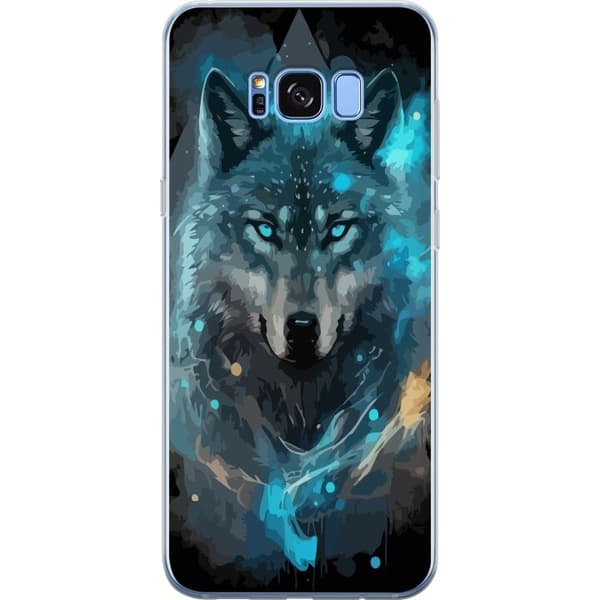 Mobilcover til Samsung Galaxy S8 med Ulve motiv
