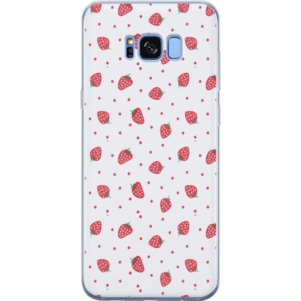 Mobilskal till Samsung Galaxy S8 med Jordgubbar motiv