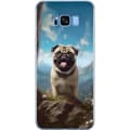 Pikkukuva 1 / 2: Kännykkäkuori Samsung Galaxy S8-laitteelle, jossa on Iloinen Koira kuvio