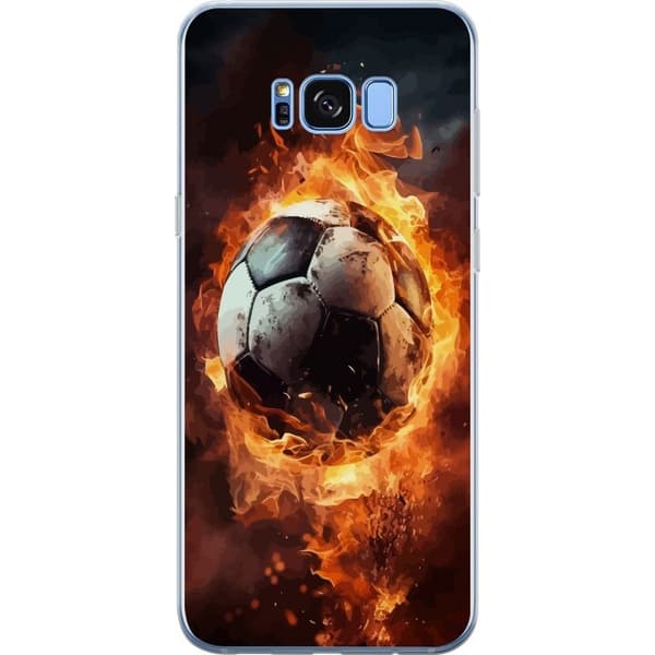 Mobilskal till Samsung Galaxy S8 med Fotboll motiv