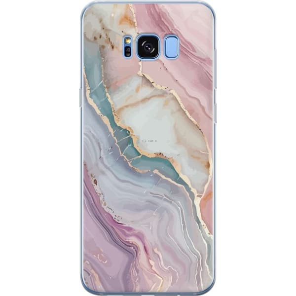 Kännykkäkuori Samsung Galaxy S8-laitteelle, jossa on Marmori kuvio