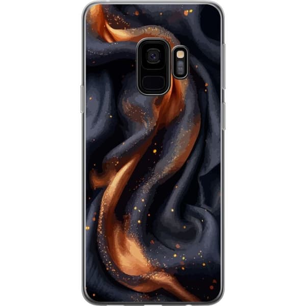 Mobilcover til Samsung Galaxy S9 med Brandigt silke motiv