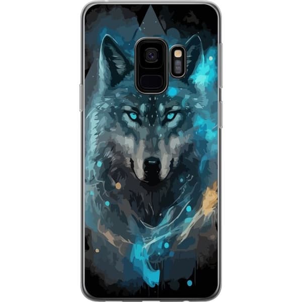 Mobildeksel til Samsung Galaxy S9 med Ulve motiv