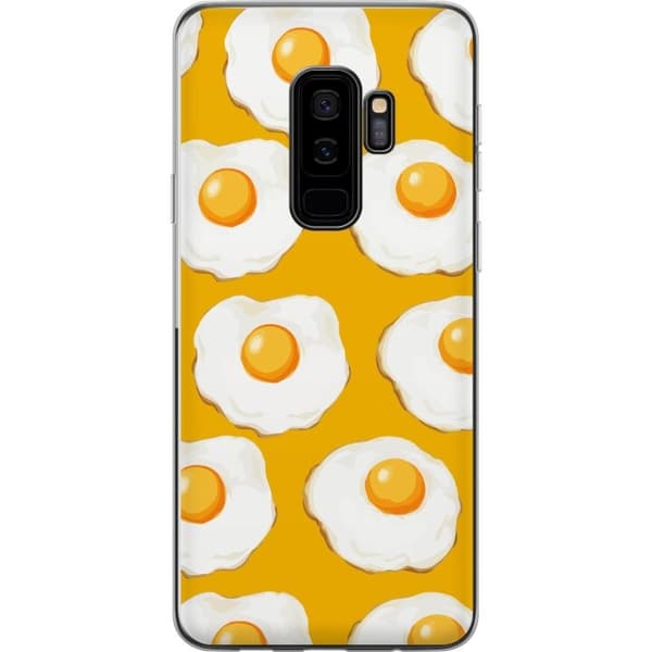 Mobildeksel til Samsung Galaxy S9+ med Stekt egg motiv