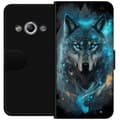 Miniatyrbilde 1 av 4: Lommeboketui til Samsung Galaxy Xcover 3 med Ulve motiv