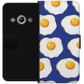 Pikkukuva 1 / 4: Lompakkokotelo Samsung Galaxy Xcover 3-laitteelle, jossa on Paistetut munat kuvio