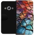 Miniatyrbilde 2 av 4: Lommeboketui til Samsung Galaxy Xcover 3 med Metalliskt mønster motiv