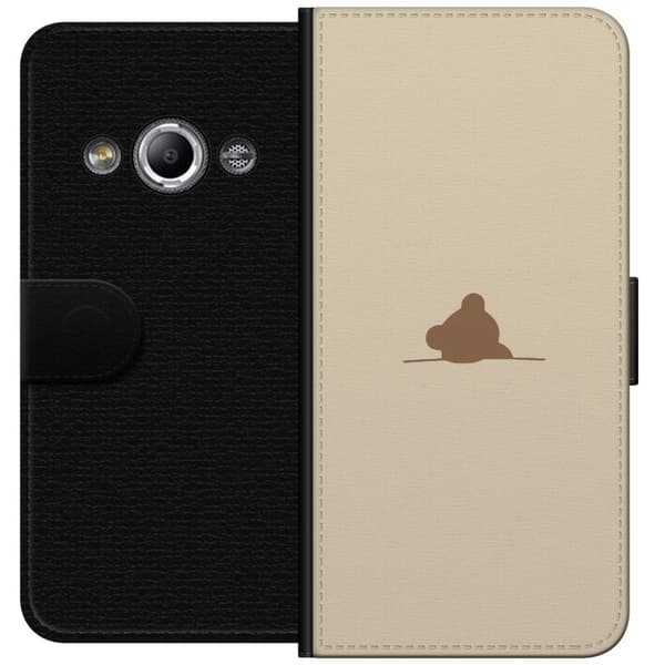 Lommeboketui til Samsung Galaxy Xcover 3 med Nalle motiv
