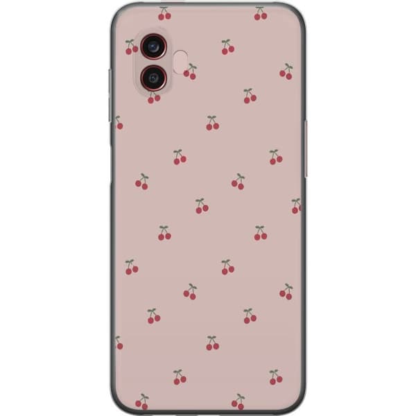 Mobildeksel til Samsung Galaxy Xcover6 Pro med Kirsebær motiv