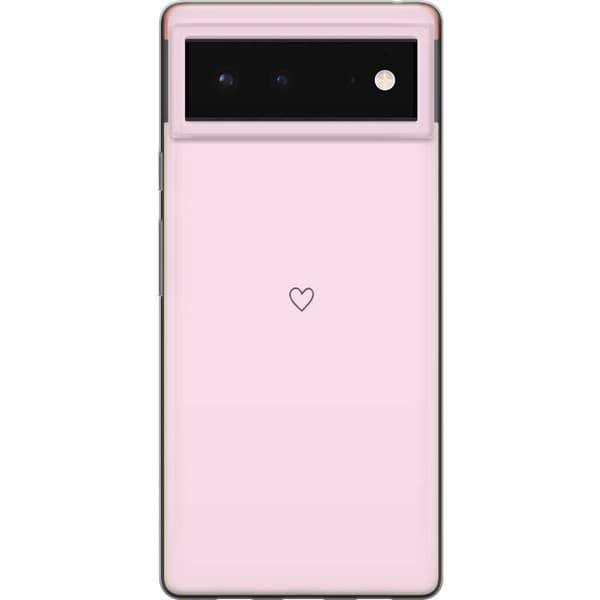 Mobildeksel til Google Pixel 6 med Hjerte motiv