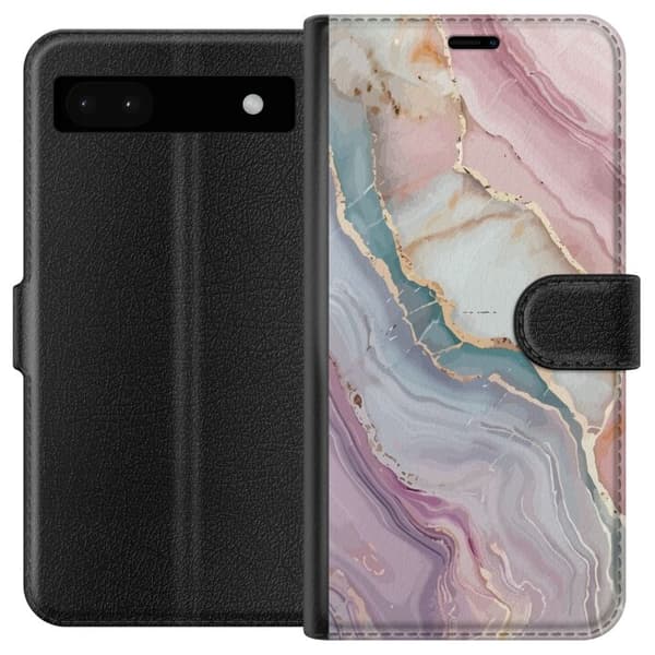 Tegnebogsetui til Google Pixel 6a med Marmor motiv