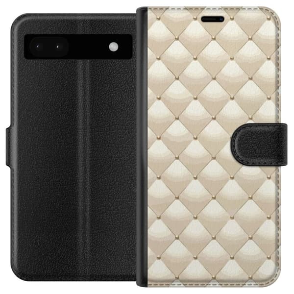 Lommeboketui til Google Pixel 6a med Gullglans motiv