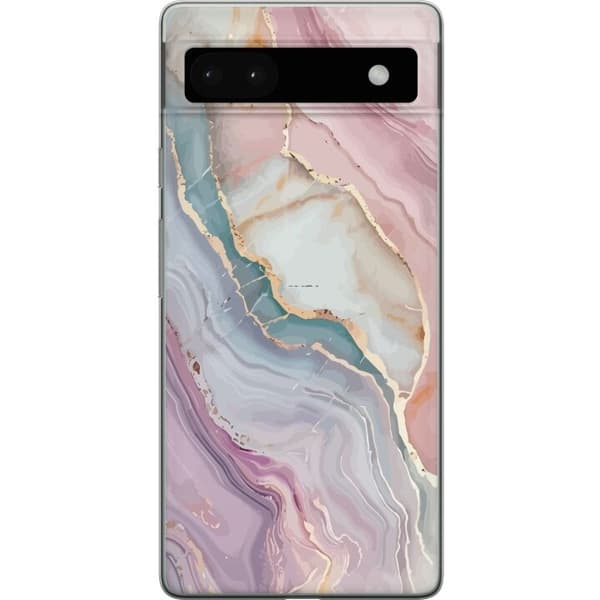 Kännykkäkuori Google Pixel 6a-laitteelle, jossa on Marmori kuvio