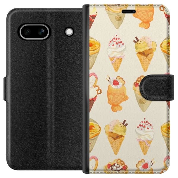 Plånboksfodral till Google Pixel 7a med Glassigt motiv