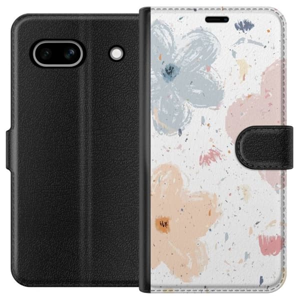 Lommeboketui til Google Pixel 7a med Blomster motiv