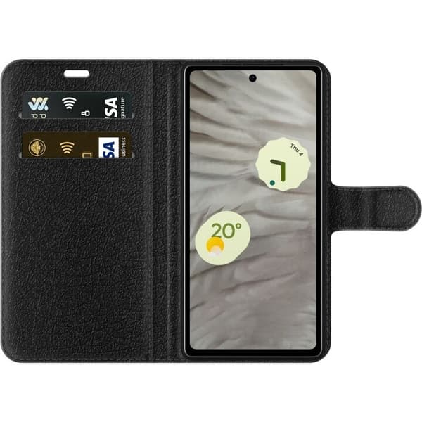 Tegnebogsetui til Google Pixel 7a med Blå sommerfugle motiv
