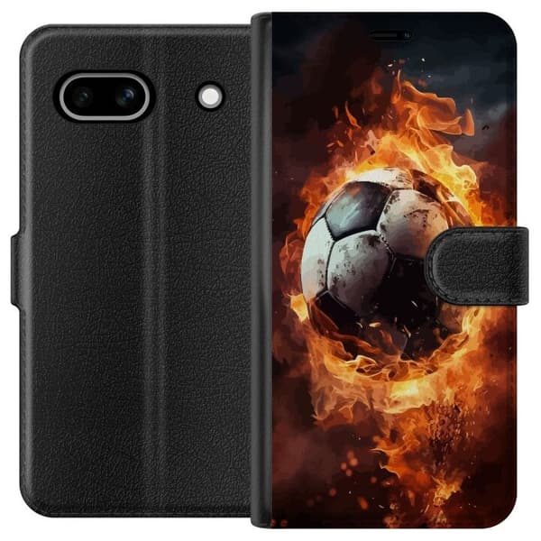 Lommeboketui til Google Pixel 7a med Fotball motiv