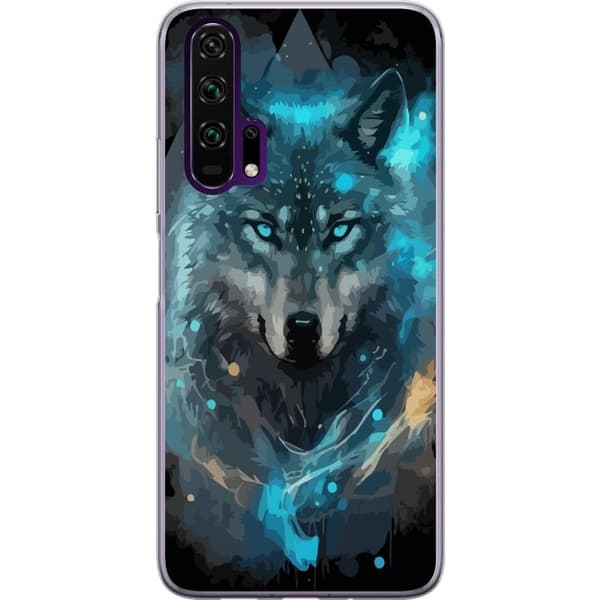 Mobilcover til Honor 20 Pro med Ulve motiv