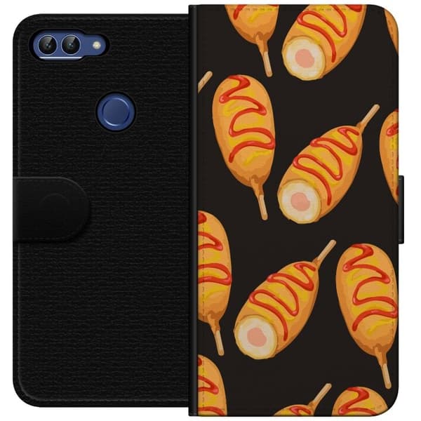 Lompakkokotelo Huawei P smart-laitteelle, jossa on Kanan reisi kuvio