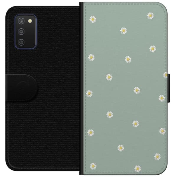 Tegnebogsetui til Samsung Galaxy A03s med Præstekrave motiv