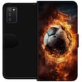 Pikkukuva 1 / 4: Lompakkokotelo Samsung Galaxy A03s-laitteelle, jossa on Jalkapallo kuvio