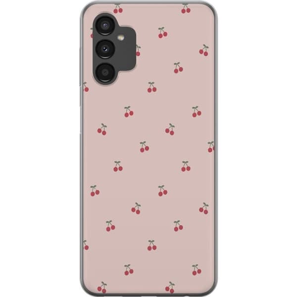 Kännykkäkuori Samsung Galaxy A04s-laitteelle, jossa on Kirsikka kuvio
