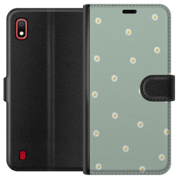 Lommeboketui til Samsung Galaxy A10 med Prestekrage motiv