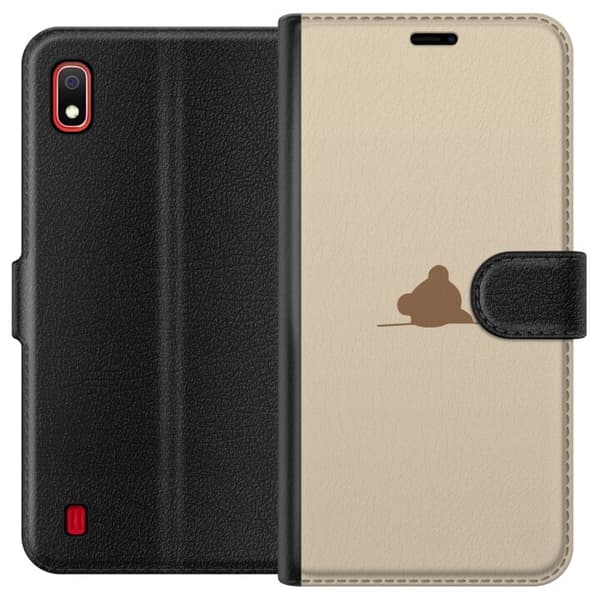 Lommeboketui til Samsung Galaxy A10 med Nalle motiv