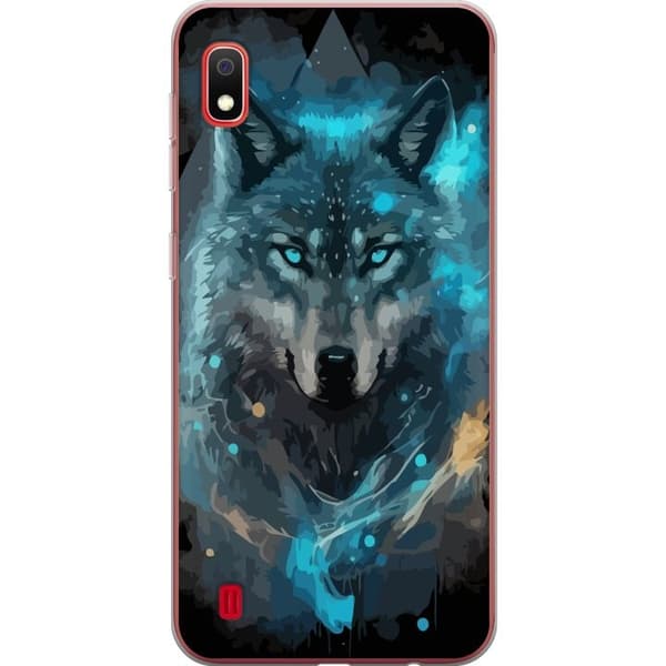 Mobildeksel til Samsung Galaxy A10 med Ulve motiv