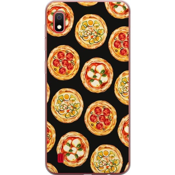 Mobildeksel til Samsung Galaxy A10 med Pizza motiv