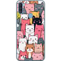 Miniatyrbilde 2 av 2: Mobildeksel til Samsung Galaxy A11 med Kattmønster motiv