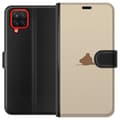 Miniatyrbillede 1 af 4: Tegnebogsetui til Samsung Galaxy A12 med Nalle motiv