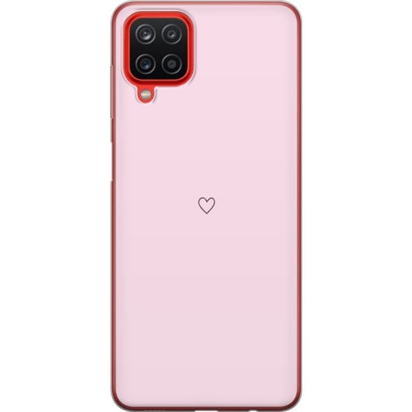 Mobilcover til Samsung Galaxy A12 med Hjerte motiv