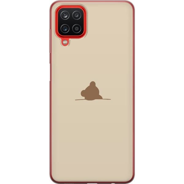 Kännykkäkuori Samsung Galaxy A12-laitteelle, jossa on Nalle kuvio