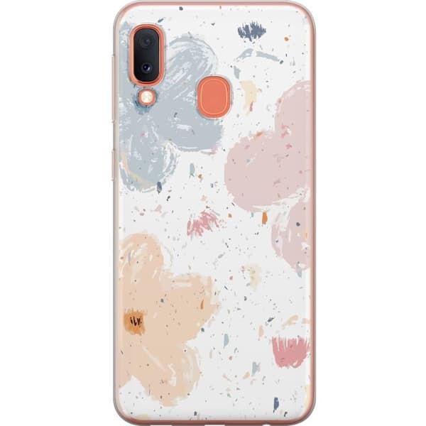 Mobilskal till Samsung Galaxy A20e med Blommor motiv