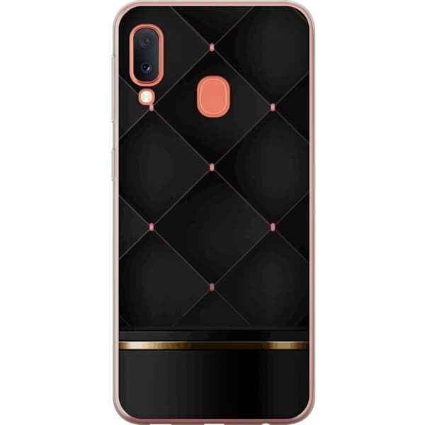 Mobilcover til Samsung Galaxy A20e med Luksuslinje motiv