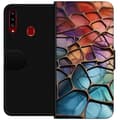 Miniatyrbilde 1 av 4: Lommeboketui til Samsung Galaxy A20s med Metalliskt mønster motiv