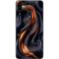 Miniatyrbilde 1 av 2: Mobildeksel til Samsung Galaxy A20s med Brennende silke motiv