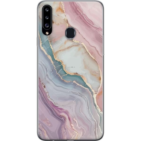 Mobilcover til Samsung Galaxy A20s med Marmor motiv