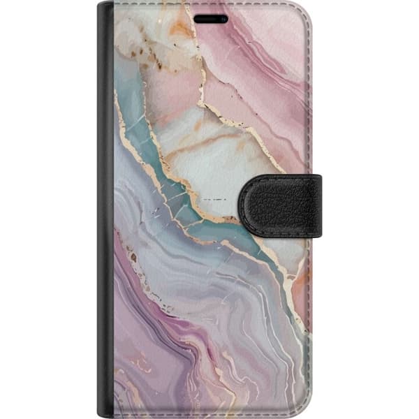 Lommeboketui til Samsung Galaxy A21s med Marmor motiv