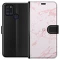 Miniatyrbillede 1 af 4: Tegnebogsetui til Samsung Galaxy A21s med Rosa Hjerte motiv