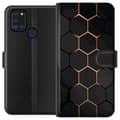 Pikkukuva 2 / 4: Lompakkokotelo Samsung Galaxy A21s-laitteelle, jossa on Ylellinen Kuvio kuvio