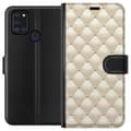 Pikkukuva 1 / 4: Lompakkokotelo Samsung Galaxy A21s-laitteelle, jossa on Kultakiilto kuvio