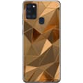 Miniatyrbillede 1 af 2: Mobilcover til Samsung Galaxy A21s med 3D Guld motiv