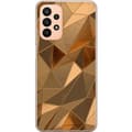 Miniatyrbillede 1 af 4: Mobilcover til Samsung Galaxy A23 5G med 3D Guld motiv