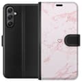 Miniatyrbillede 1 af 4: Tegnebogsetui til Samsung Galaxy A24 4G med Rosa Hjerte motiv