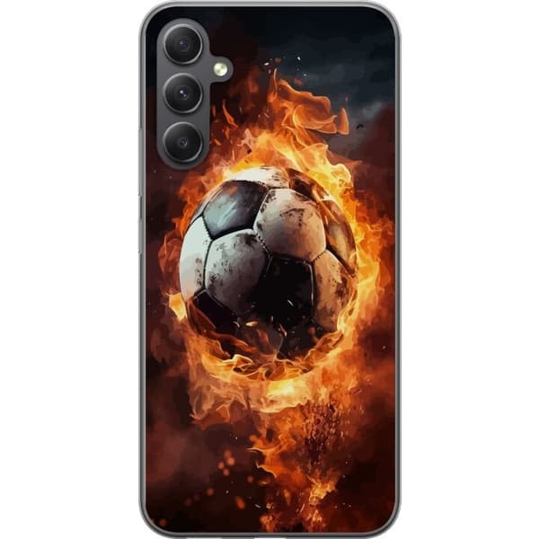 Mobilskal till Samsung Galaxy A25 med Fotboll motiv
