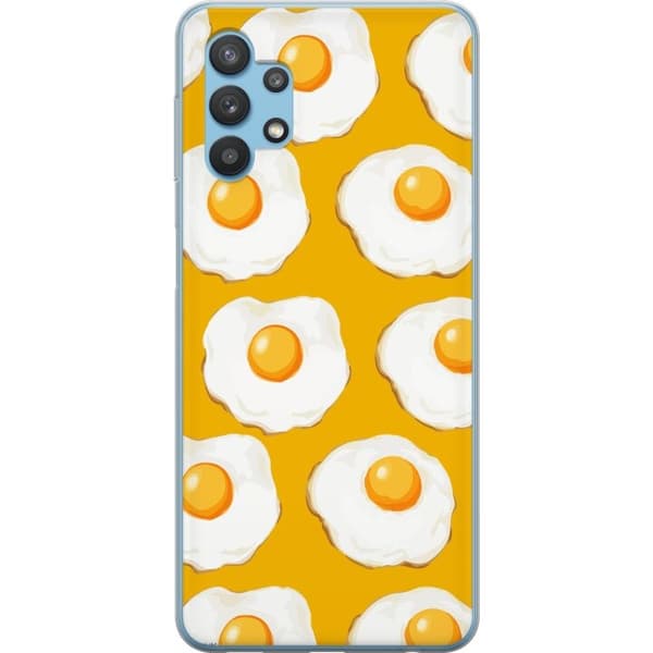 Mobilcover til Samsung Galaxy A32 5G med Stegt æg motiv