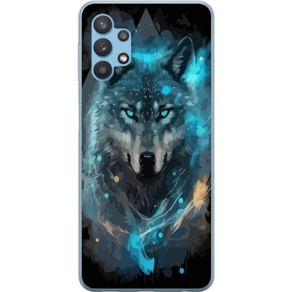Mobildeksel til Samsung Galaxy A32 5G med Ulve motiv