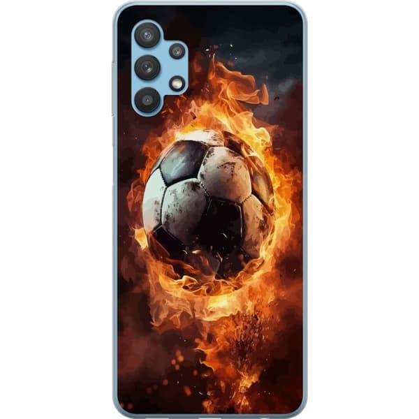 Mobilskal till Samsung Galaxy A32 5G med Fotboll motiv
